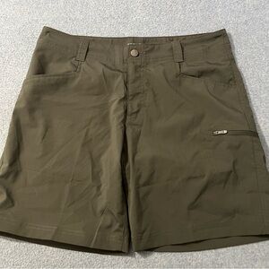Columbia Men's Shorts 34Wx8L Gray Omni-Shade Sun Protection Hiking Fishing